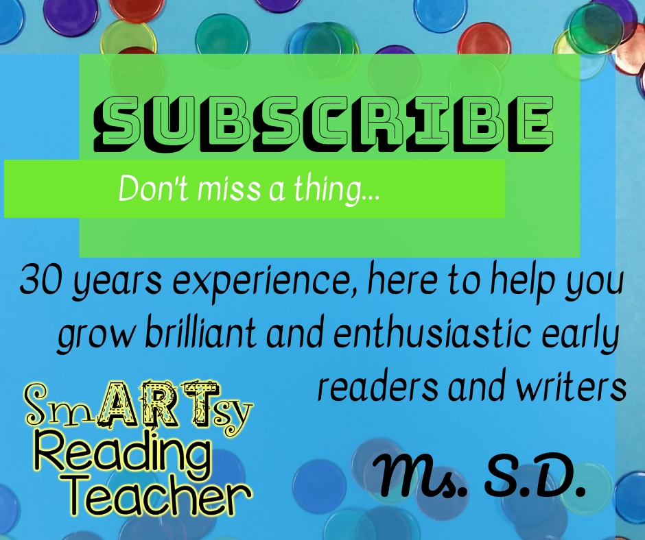 Subscribe 30 years experience here to help you grow enthusiastic and brilliant early readers and writers